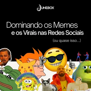 Imagem de capa para o Ebook Dominando os Memes e os Virais nas Redes Sociais (ou quase isso...)