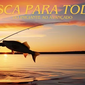 Imagem de capa para o Ebook livro digital Pesca para todos do iniciante ao avançado