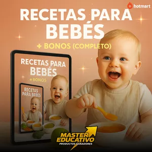 Imagen de portada para Ebook RECETAS PARA BEBÉS + BONOS (COMPLETO)