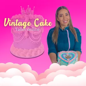 Imagen de portada para Evento online Vintage Cake Taller Online