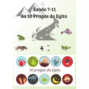Imagem de capa para o Ebook Recurso visual - As 10 Pragas do Egito 