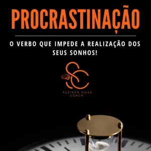 Imagem de capa para o Ebook Procrastinação. 