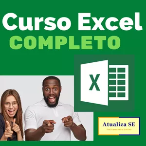 Imagem de Curso completo EXCEL (Básico até Avançado) + Especialista criado por Atualiza SE na hotmart