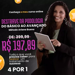 Imagem do curso DESTRAVE NA PODOLOGIA 