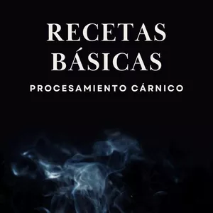 Imagen de portada para Ebook Recetas básicas - Procesamiento de Cárnicos