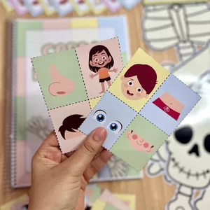 Imagem de capa para o Curso online Kit com Atividade do Corpo Humano para Crianças da Educação Infantil