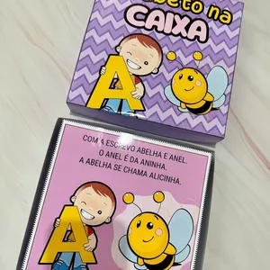 Imagem de capa para o Ebook ALFABETO NA CAIXA