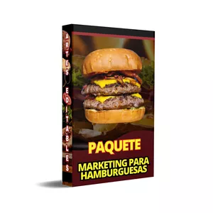 Imagen de portada para Ebook PAQUETE DE MARKETING PARA HAMBURGUESAS