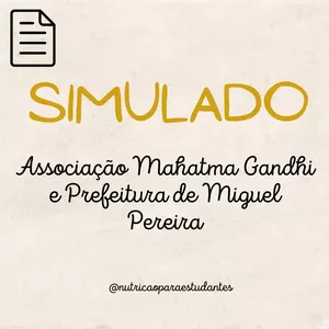 Imagem de capa para o Ebook SIMULADO NUTRIÇÃO INCP
