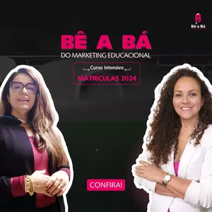 Imagem de capa para o Curso online Curso Bê a Bá do Marketing Educacional Intensivo - Conquiste Mais Matrículas em 2024