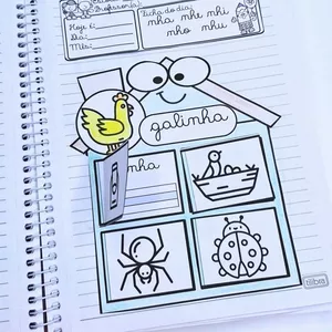 Imagem de capa para o Ebook Casa da leitura: Caligrafia sílabas complexas 