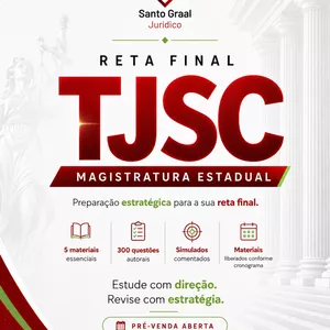 Imagem do curso TJSC 2026 | Reta Final Magistratura Estadual
