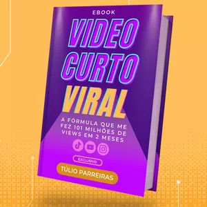 Imagem de capa para o Ebook Vídeo Curto Viral - A Fórmula