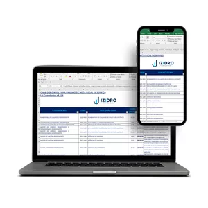 Imagem de capa para o Ebook PLANILHA TABELA CNAE X CÓDIGO DE SERVIÇOS MEI