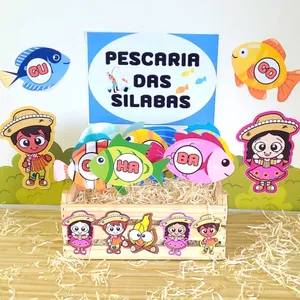 Imagem de capa para o Ebook PESCARIA DAS SÍLABAS 