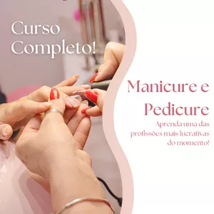 Imagem de capa para o Curso online Manicure e Pedicure