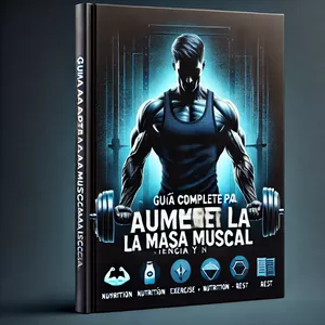 Imagen de portada para Ebook Guia para aumentar masa muscular 