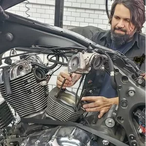 Curso ARDUO MOTORCYCLE - Curso Mecânica de Motocicletas - Revisão Programada - Indian Scout