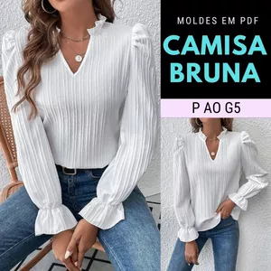 Imagem de capa para o Ebook Molde Camisa Bruna