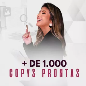 Imagem do curso + de Mil COPYS PRONTAS 1000