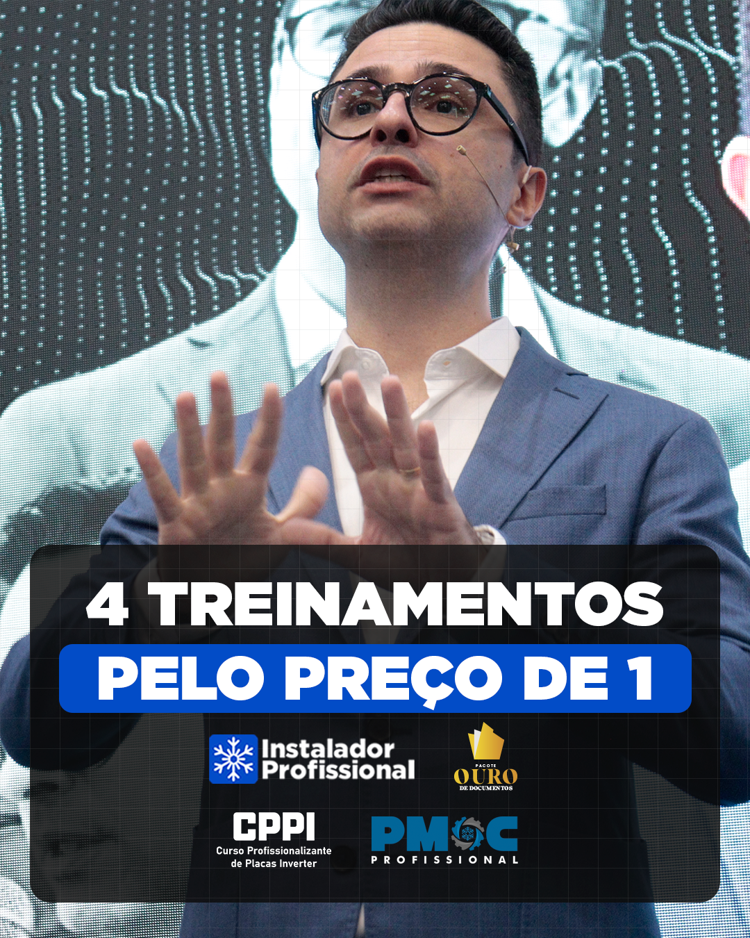 Imagem do curso Instalador Profissional + Curso de Contratos e PMOC + Curso de Placas + 50 Documentos