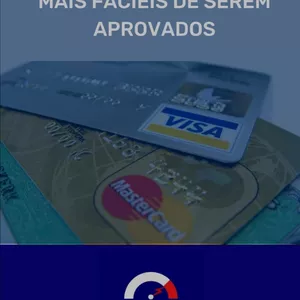 Imagem de capa para o Ebook cartões mais fácil de serem aprovados