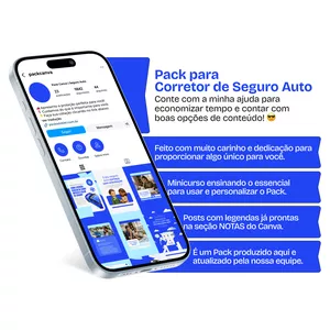 Imagem de capa para o Curso online Pack Canva - Corretor de Seguro Auto