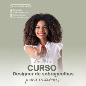 Curso Curso Designer de Sobrancelhas Profissional