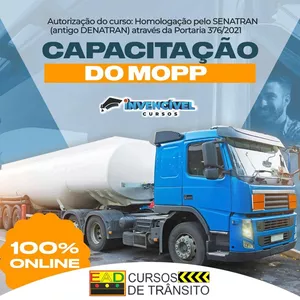 Imagem do curso Curso de Capacitação Condutores de Veículos de Transporte de Produtos Perigosos - MOPP