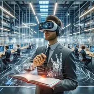 Imagem de capa para o Ebook IA: o Futuro dos Negócios