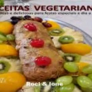 Imagem de capa para o Ebook Receitas Vegetariana