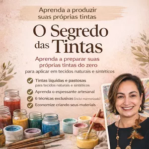 Imagem do curso O Segredo das Tintas.