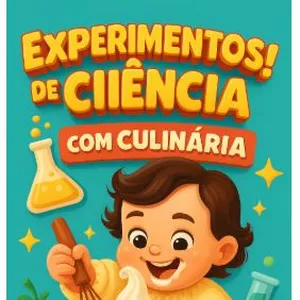 Imagem de capa para o Ebook Experimentos de Ciência com Culinária