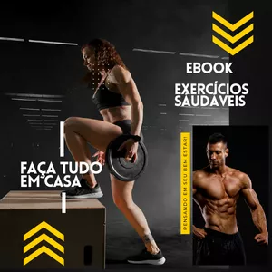 Imagem de capa para o Ebook Emagreça em Casa - Seu Guia Completo para Perder Peso