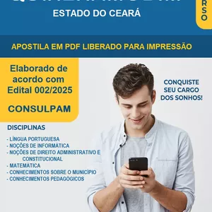 Imagem de capa para o Ebook Quixeramobim - Professor - Nível Superior