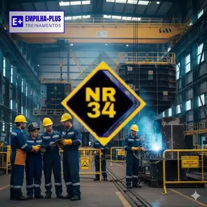 Imagem do curso NR-34 – Condições e Meio Ambiente de Trabalho na Indústria da Construção e Reparação Naval