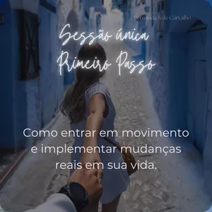 Imagem do curso Primeiro Passo - como implementar mudanças reais em sua vida