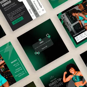 Imagem de capa para o Curso online Pack Personal Trainer – Com 30 Posts editáveis no Canva