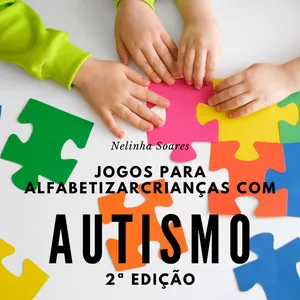Imagem de capa para o Ebook Jogos para Alfabetizar crianças com Autismo