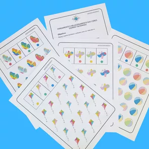 Imagem de capa para o Ebook Pareamento e Relacionamento das cores