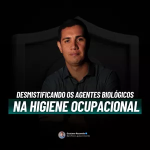 Imagem de capa para o Curso online Desmistificando os agentes biológicos na higiene ocupacional.