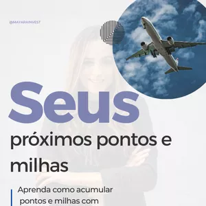 Imagem de capa para o Ebook Seus próximos pontos e milhas