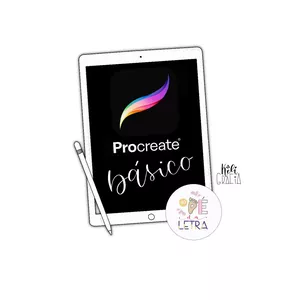 Imagem de capa para o Curso online Procreate básico
