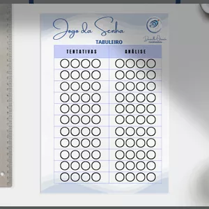 Imagem de capa para o Ebook JOGO DA SENHA