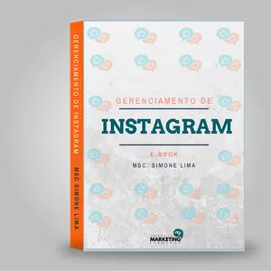 Imagem de capa para o Ebook E-Book Gerenciamento de Instagram