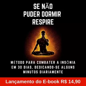 Imagem de capa para o Ebook Se não Puder Dormir: Respire - E-book Treino Físico