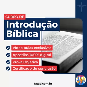 Imagem de capa para o Curso online Curso de Introdução Bíblica Avançado