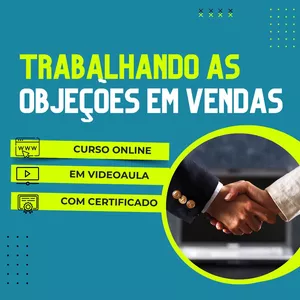 Imagem de Curso Trabalhando as Objeções em Vendas criado por Qualifica Brasil na hotmart