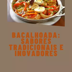 Imagem de capa para o Ebook Bacalhoada: Sabores Tradicionais e Inovadores