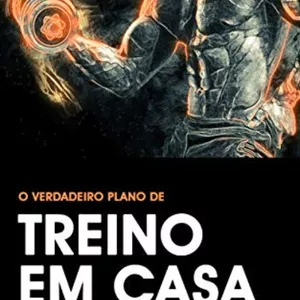 Imagem de capa para o Ebook TREINO EM CASA (fique em forma treinando em casa)